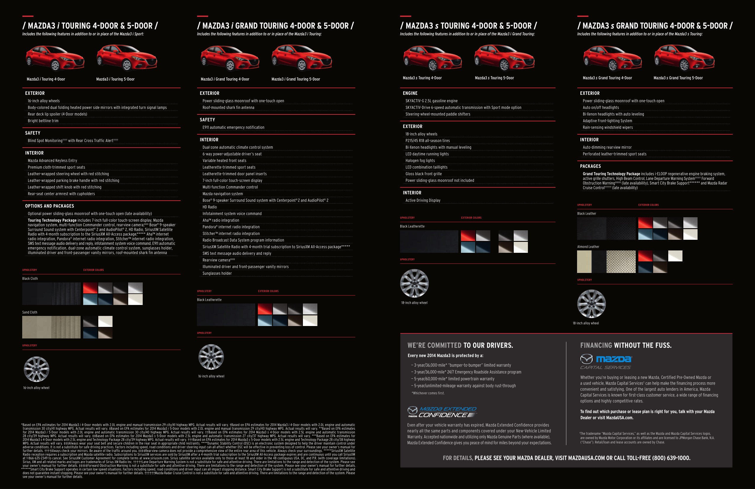 2014 Mazda 3 Brochure Page 15